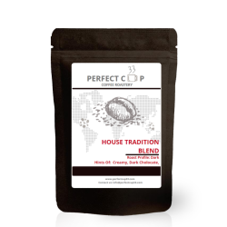 House Tradition Strong Espresso Beans - Creamy Dark Chocolate Notes